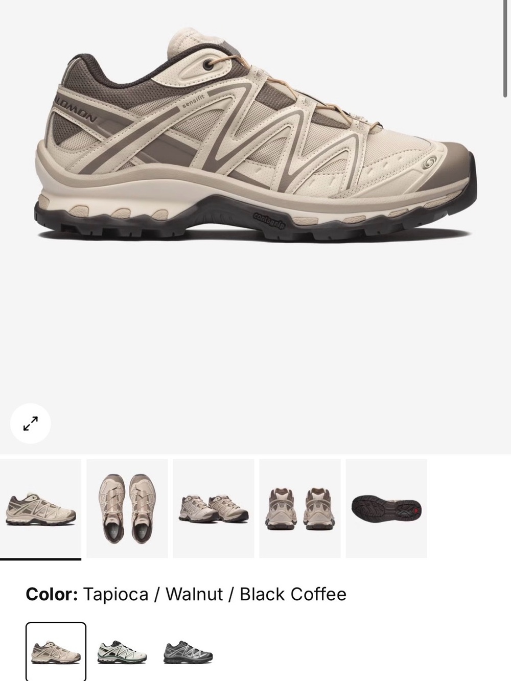 Salomon Unisex XT-Quest Athletic Shoe - Tapioca, Walnut, Black